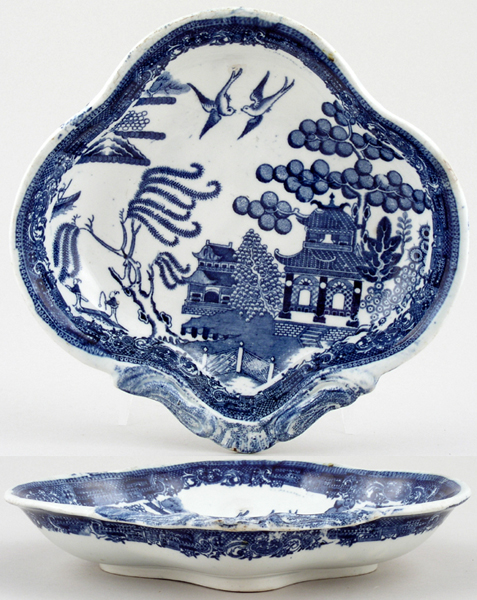 Dish Trefoil c1880